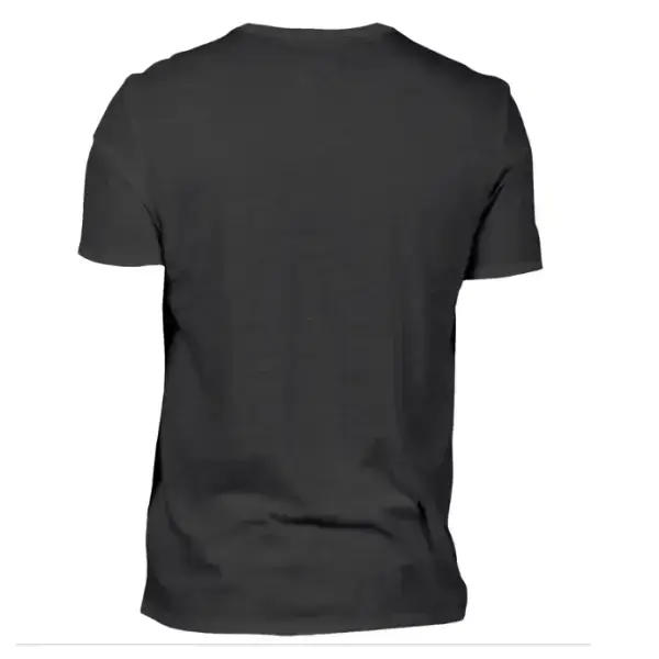 Schwarzes Herren T-Shirt.Herren Premium T-Shirt.